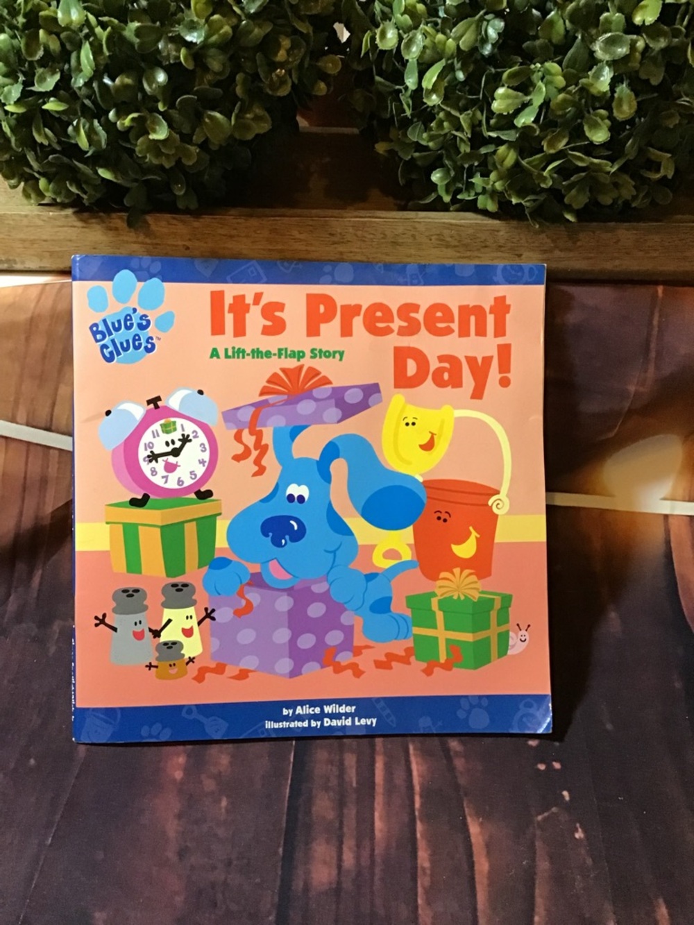 Blues clues it’s present day a lift the flap story paperback 1999